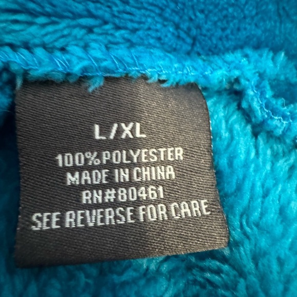 NWOT sz L/xl robe teal super soft! - Picture 3 of 5